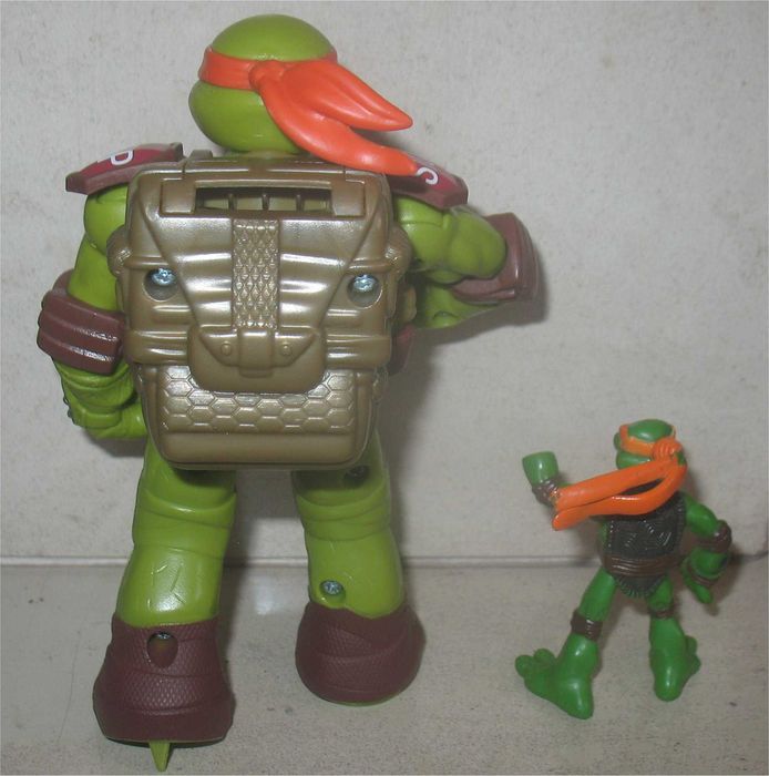 Playmates - Tartarugas Ninja - 2 Figuras Michelangelo
