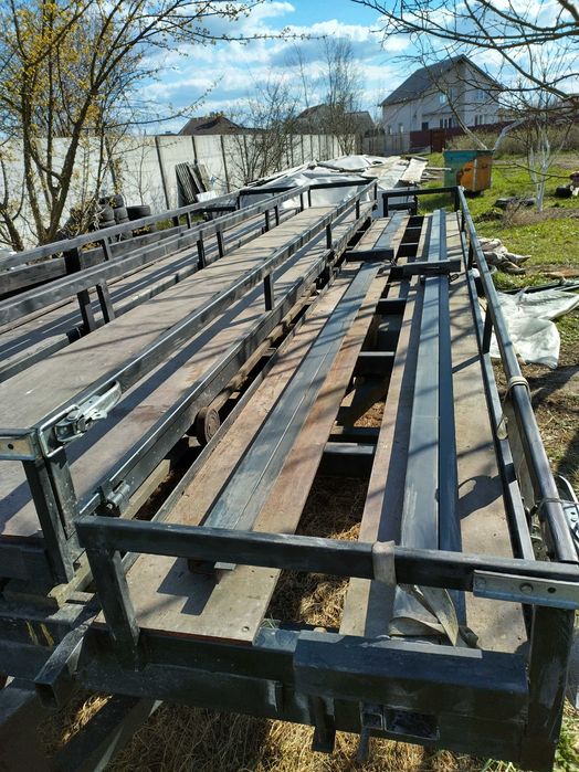 Продам причіп платформу із знімним модулем для перевезення вуликів