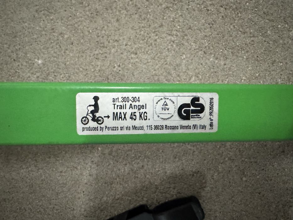 Sztywny hol do roweru Trail Angel (brakuje jednej części)