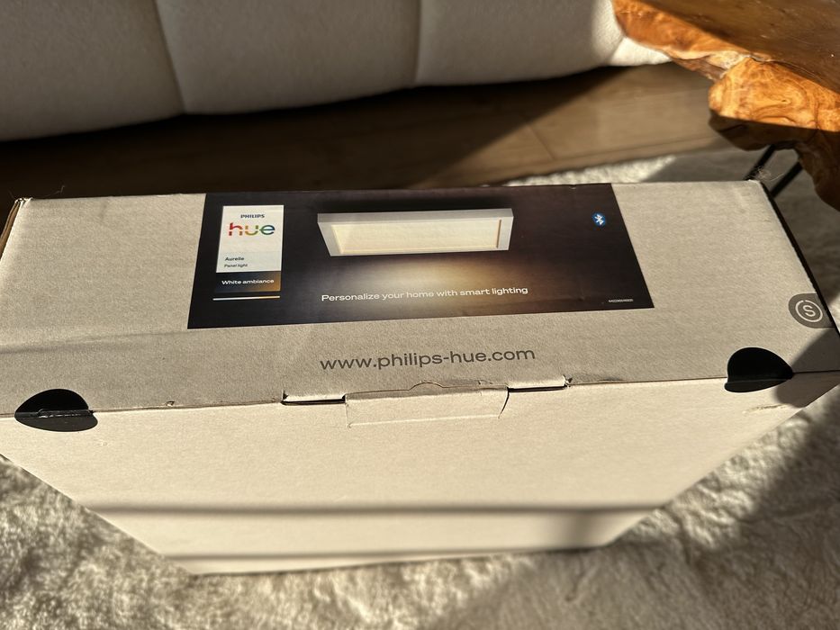 Lampa Sufitowa 30x30 TW Inteligentna Zigbee Aurelle Philips Hue