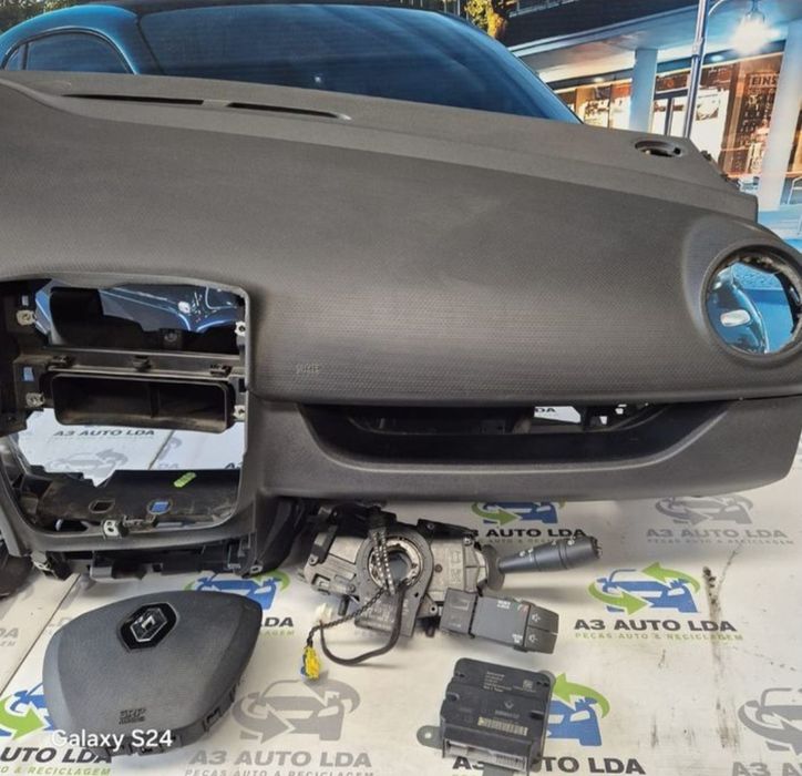 Tablier com kit de airbags completo para Renault Clio IV