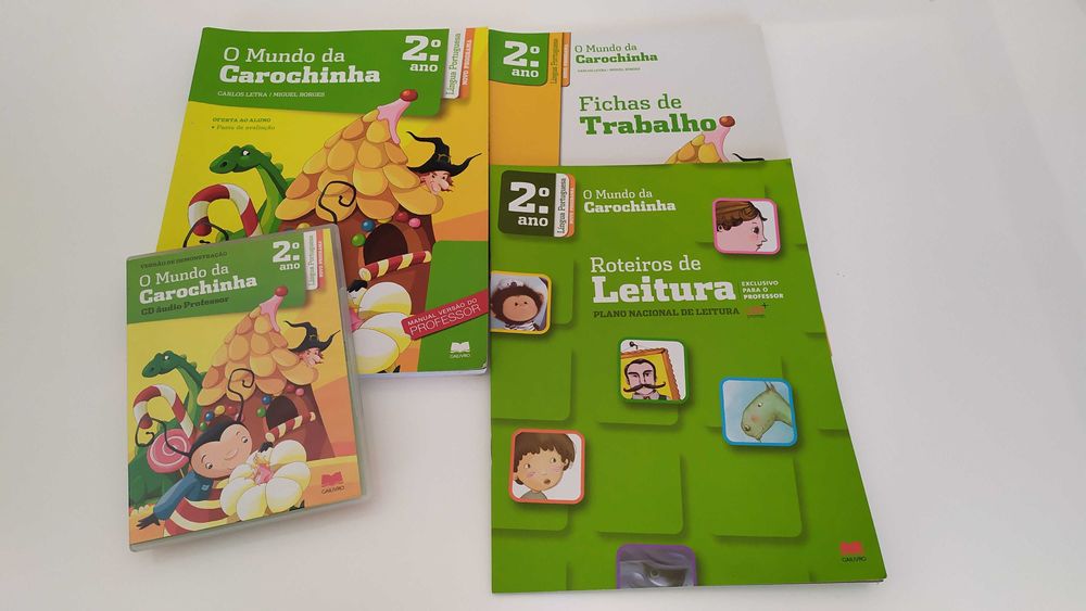 Livros, fichas de exercícios, etc. 2º ano