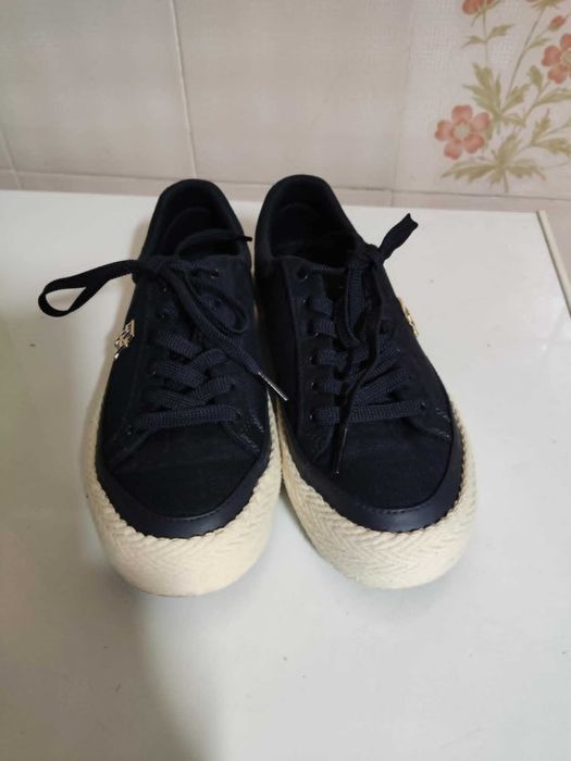 Tommy Hilfiger VULC Linen – Ténis Mulher NOVOS (nunca usados)