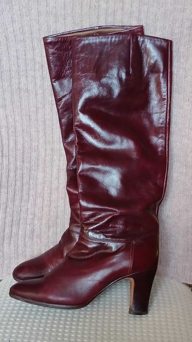 Сапоги, Германия, натуральная кожа, 37,5р