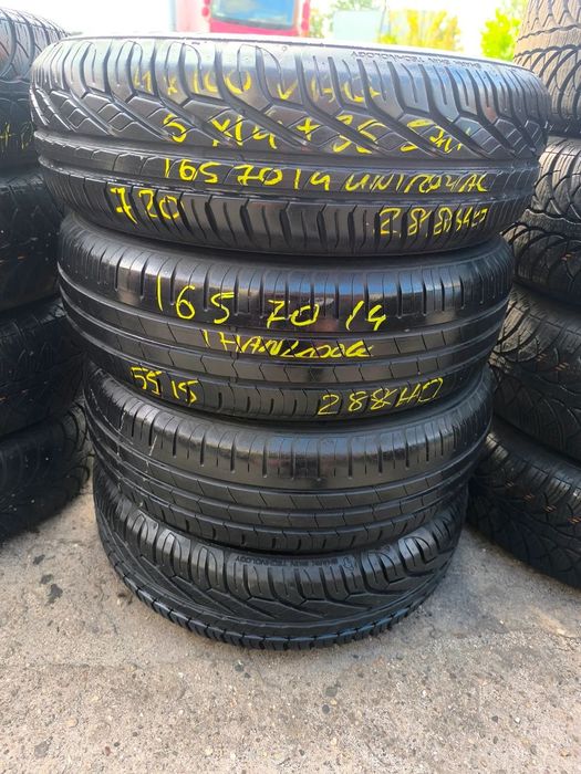 165/70R14 81T Opony Letnie Lato UNIROYAL RainExpert 3 HANKOOK KinergyEco Kinergy Eco 7mm Legnica ALU-RAD jak 175/65