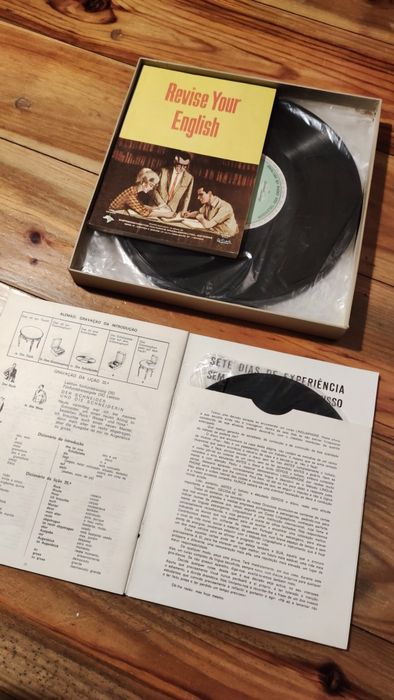 Revise Your English, curso em discos vinil, BBC