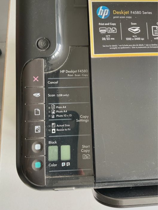 Impressora HP deskjet F4580