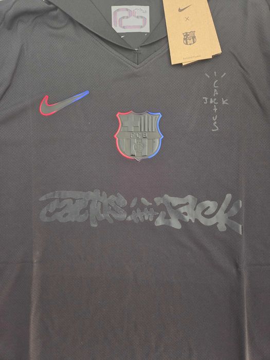 Camisola Barcelona x Travis Scott Cactus Jack