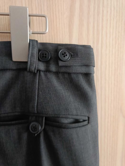 Garnitur męski grafitowy