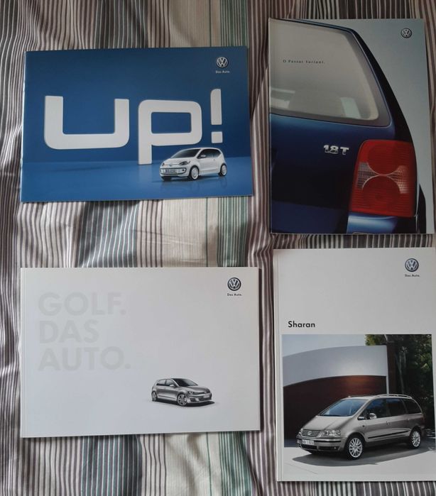 Catálogos de automóveis - várias marcas