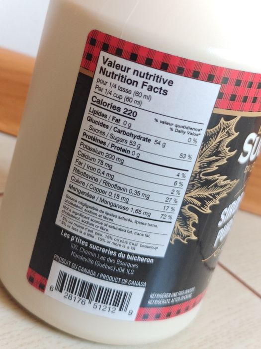syrop klonowy 1 l prosto z Kanady