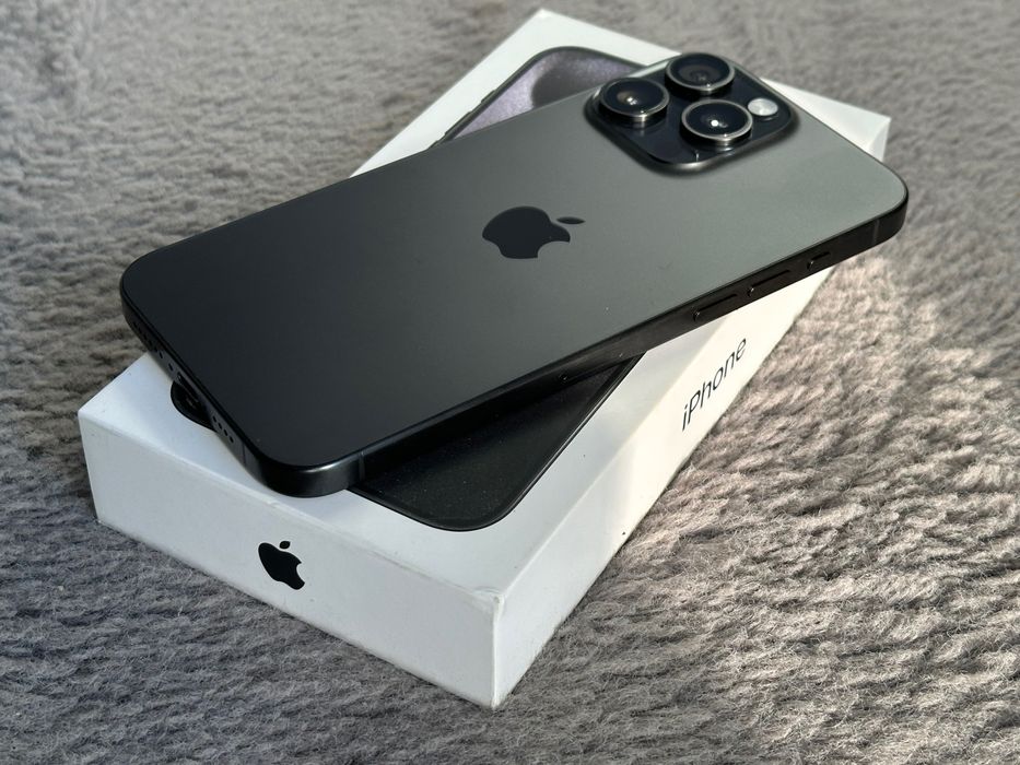 iPhone 15 Pro Black Titanium 128GB/ Bez Blokad