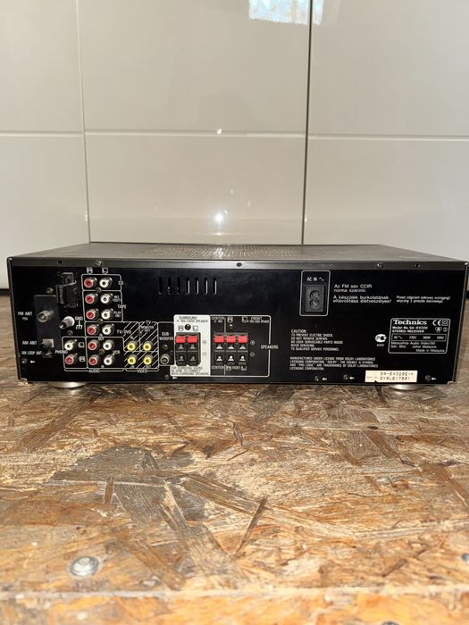technics av control stereo reciever sa-ex320