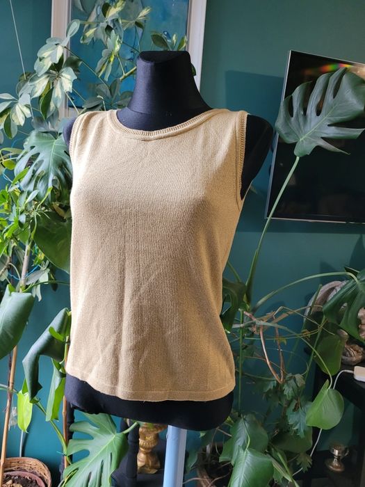 George bluzka kamizelka bezrękawnik złota M-L