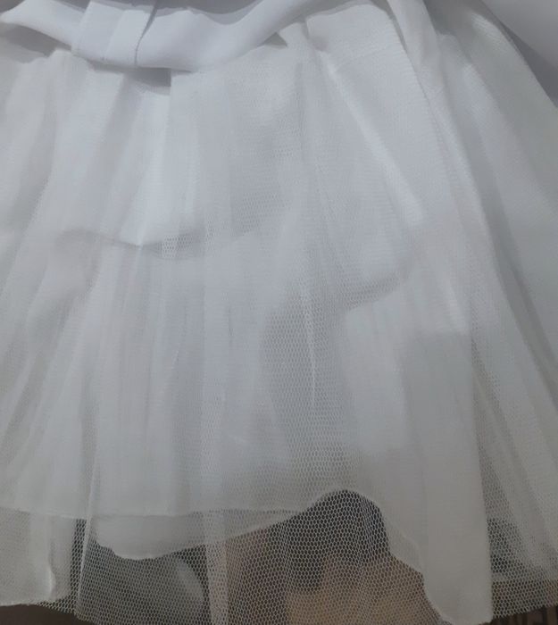 *MK Maryla* cudna sukienka komunijna alba bolerko torebka halka R.134