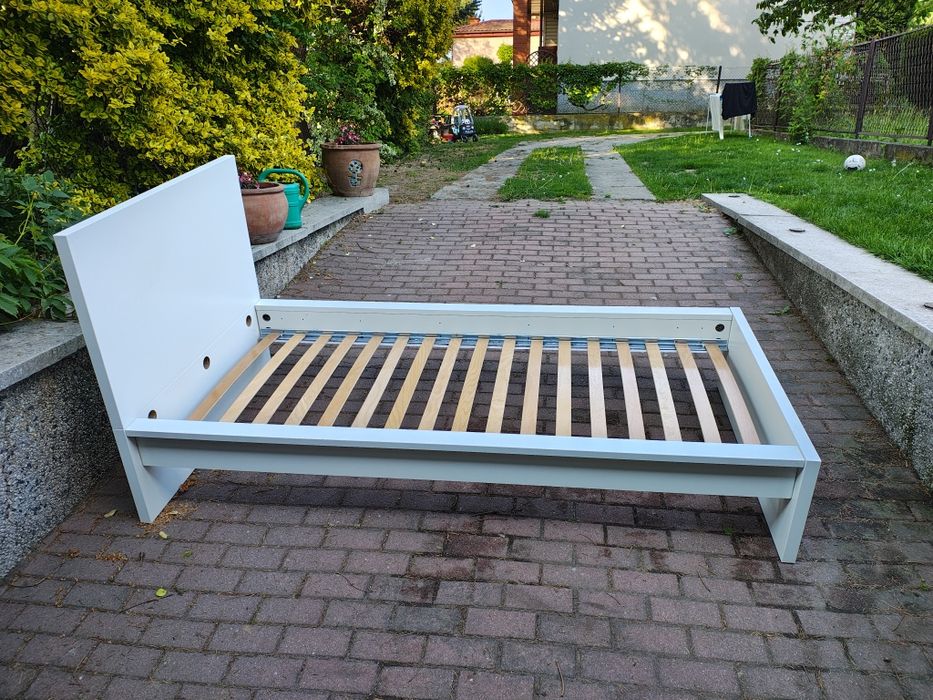 Łóżko 90x200 IKEA Malm z materacem