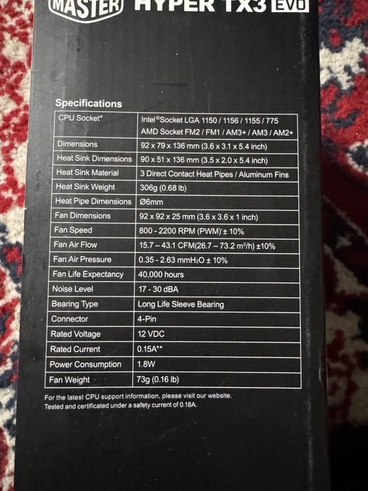 Куллер Hyper Tx3 Evo LGA 1151