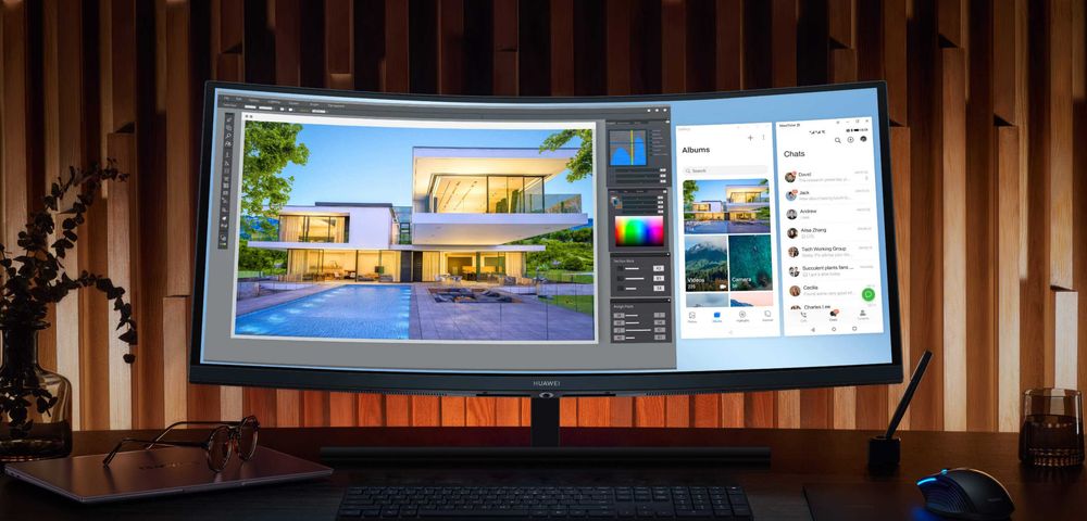 Monitor HUAWEI MateView GT 34-inch Sound Edition - necessita reparação!