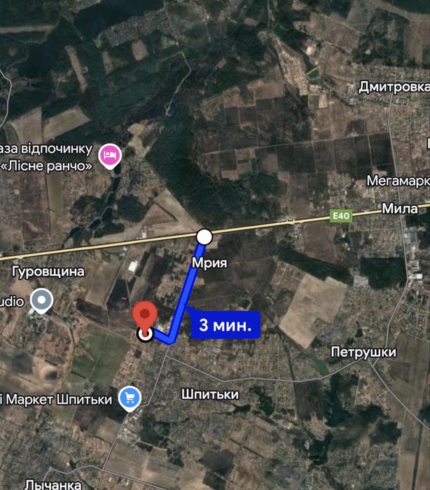 Шпитьки! Земельна ділянка під виробництво 11.03, 50-100кВт е/е, паркан