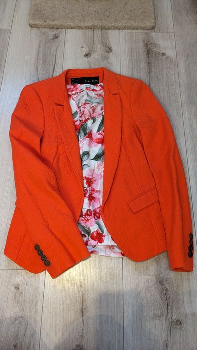 zestaw outfit komplet strój modny damski S 36  do biura  ubrania Zara