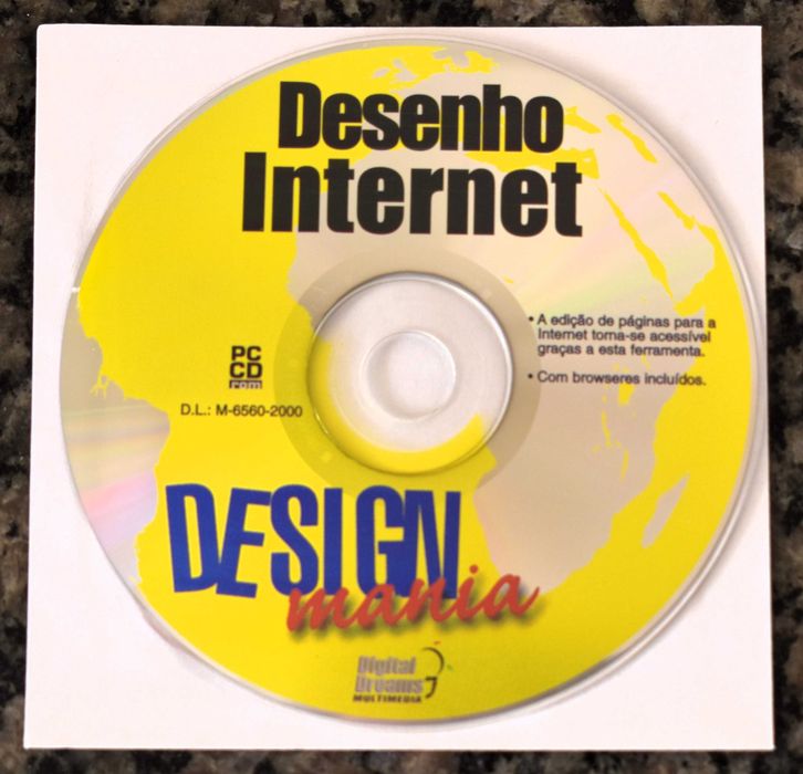 Design Mania - Desenho e Edição Electrónica (4 CD-ROM' s)