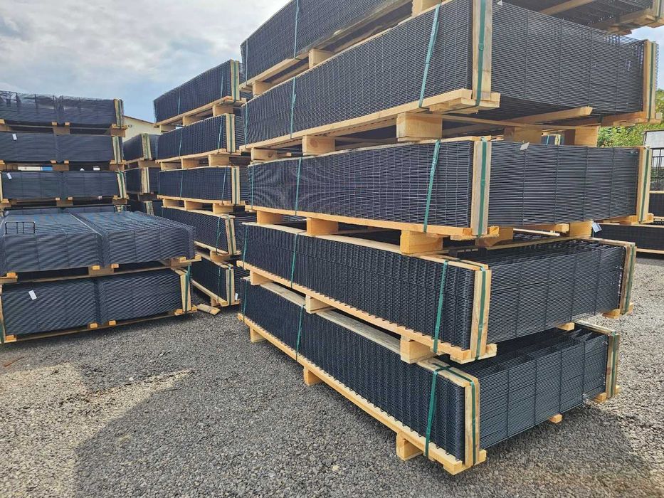 PRODUCENT Ogrodzenie panelowe 3D 2D h- 123cm Panel, Podmurówka