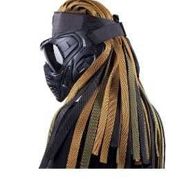 Sztuczne włosy indiańskie hand made indian helmet