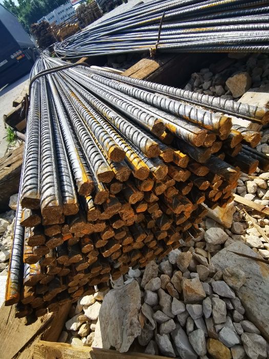 Drut zbrojeniowy żebrowany