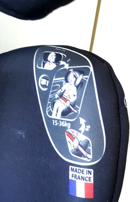 Fotelik samochodowy 15-36kg francuski