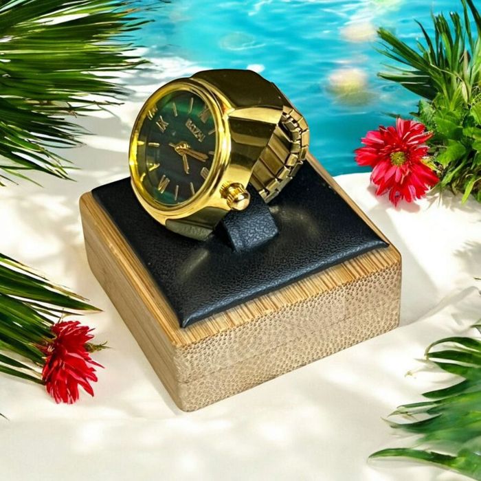Stylowy Zegarek BOZHI – Złoto & Zieleń