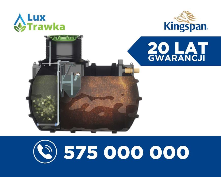 Przydomowa oczyszczalnia biologiczna BioFicient 4 Kingspan