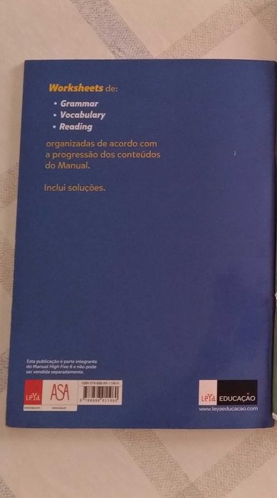 Cadernos de fichas mat, hgp, ingles 6.º Ano