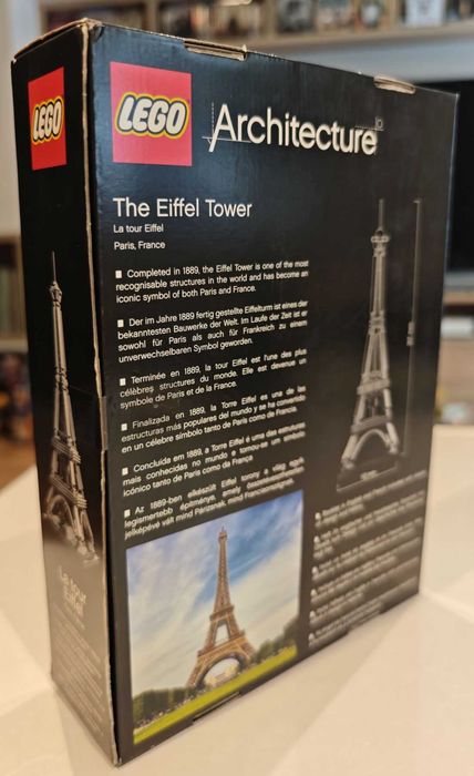 Lego 21019 Architecture The Eiffel Tower, nowe, nierozpakowane.