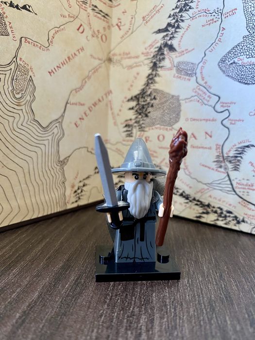 Set Completo Sociedade do Anel + Gollum com o Um Anel (Blocos de Montar Compatíveis com Lego)