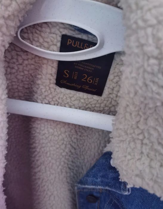 Casaco quentinho de ganga