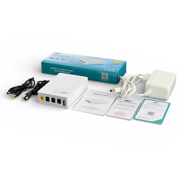 ДБЖ для роутера WGP 27W 13500mAh безперебійник для роутера повербанк