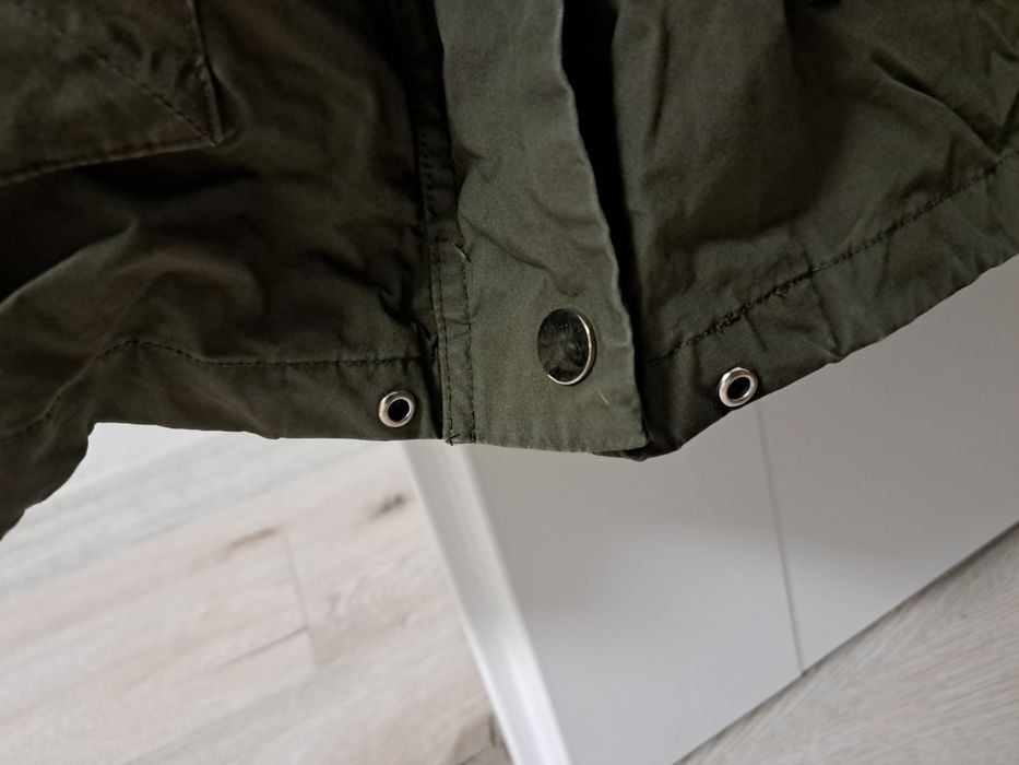 Płaszcz krótki parka khaki Sinsay L 40