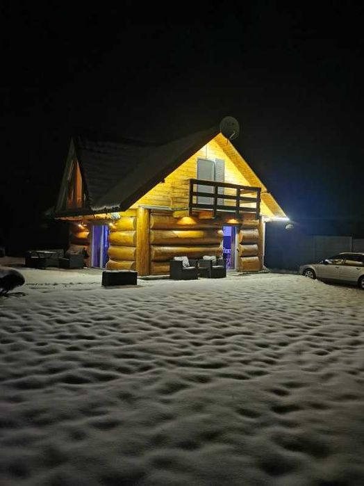 Dom na Mazurach jak w górach sauna jacuzzi LAST MINUTE NA FERIE EŁK