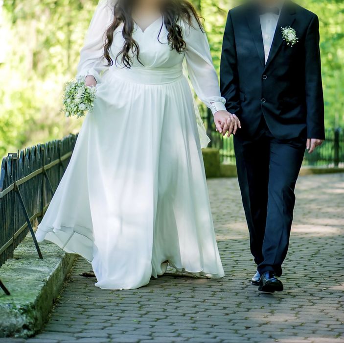 Весільна сукня Plus Size / колір «Ivory»