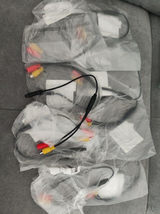 9x przewód adaptera z wtyczką RCA (cinch)