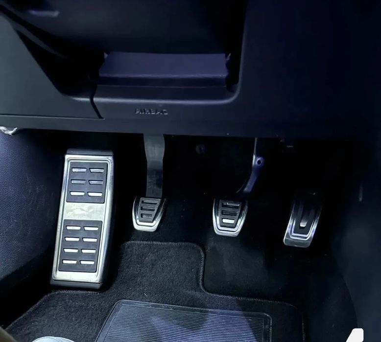 Capas Pedais Alumínio Volkswagen Audi Seat Skoda - Caixa Manual 4pcs