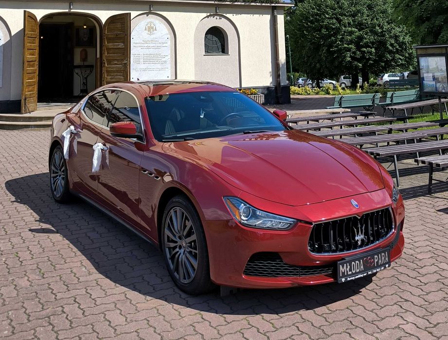 Samochód do Ślubu / Auto na Wesele - Maserati Ghibli
