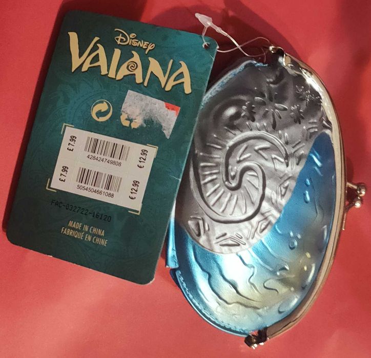 Porta moedas Vaiana Disney