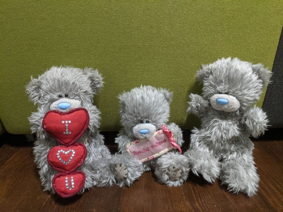 Teddy мишки me to you 20 і 15 см в отличном состояние
