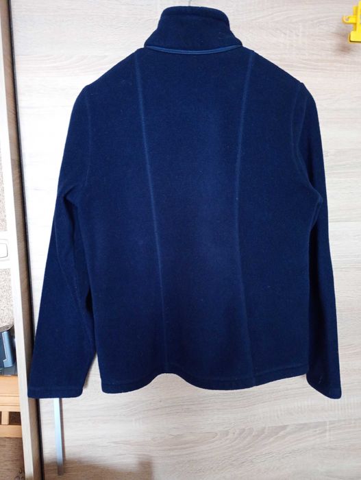 Bluza z polaru grubego granatowa