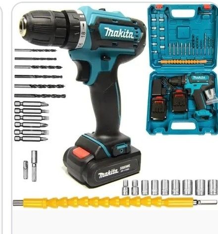 Makita 
Аккумуляторный шуруповерт Makita 550 DWE 24V 5Ah Шуруповёрт Ма