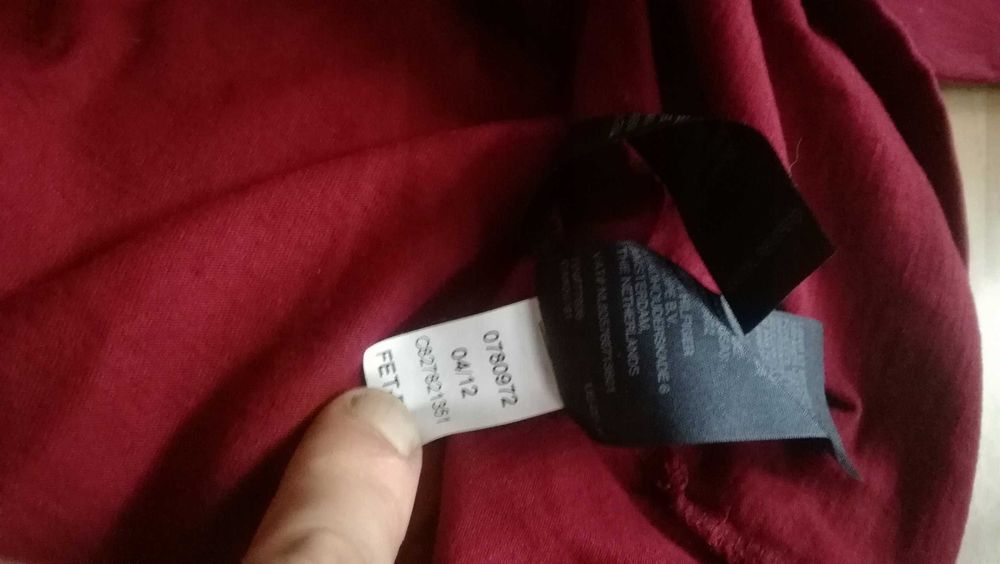 Męska cienka bluza TOMMY HILFIGER r.S stan bardzo dobry