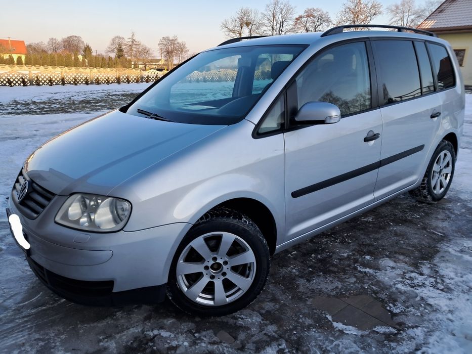 VOLKSWAGEN TURAN 19 TDI 105 KM 7 osobowyekonomiczny niezawodny ZADBANY