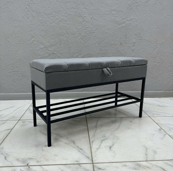 Лавочка для взуття. Банкетка з нішою для зберігання. Від виробника.