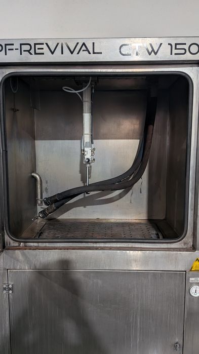 Máquina de limpeza de filtros de partículas